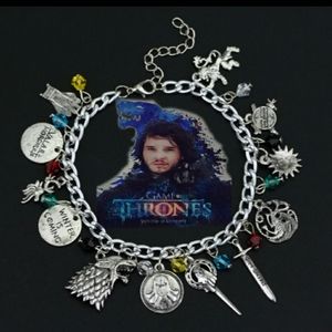 Game of thrones charm bracelet